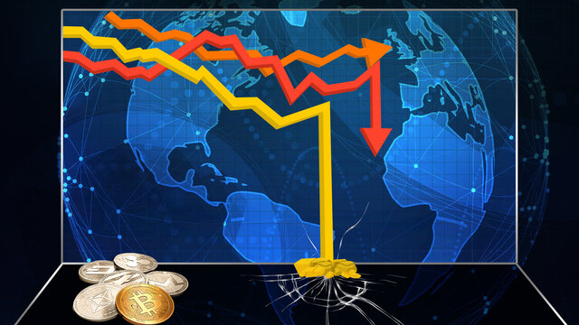 The Price of Cryptocurrencies Falls