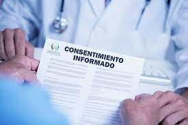 consentimiento informado derecho a recibir información sobre los procedimientos.