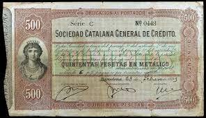 hundimiento de importantes Sociedades de crédito
