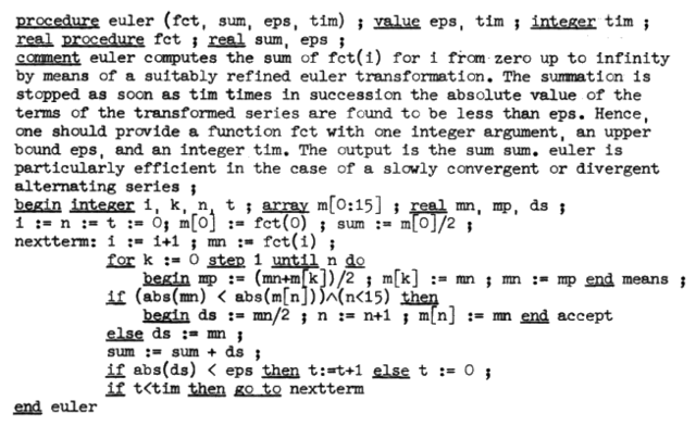 Aparición de LISP y ALGOL
