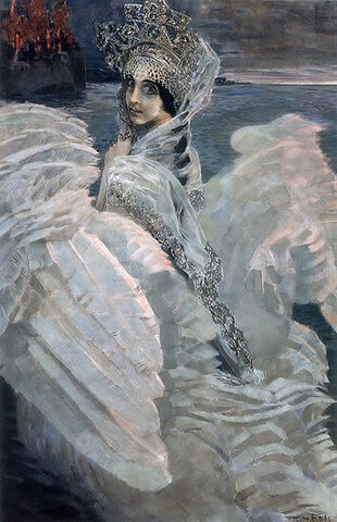 La princesa cigne -Mikhail Vrubel