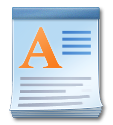 El Notebook y el wordPad