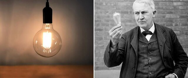 Invención de la bombilla
