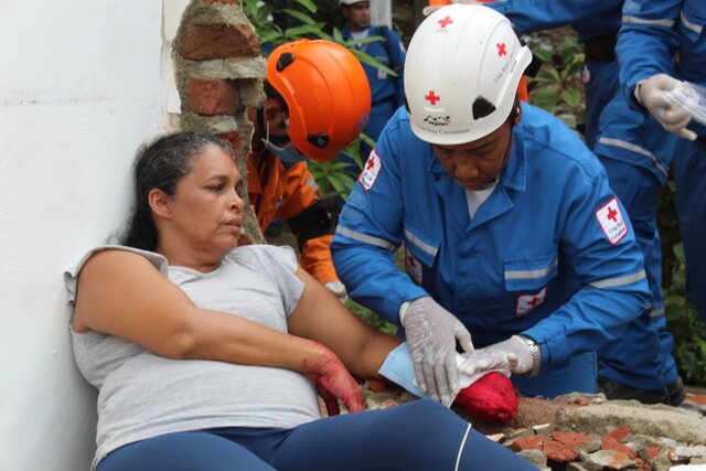 Papel de la Cruz Roja en Terremoto de Popayán 1983