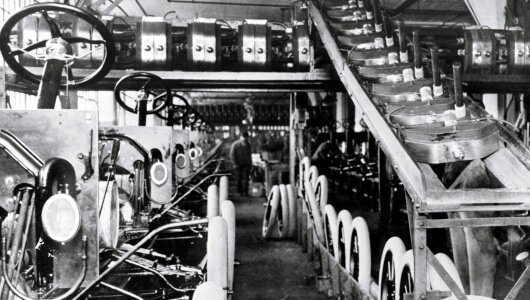 Producción en masa (Fordismo y Taylorismo)