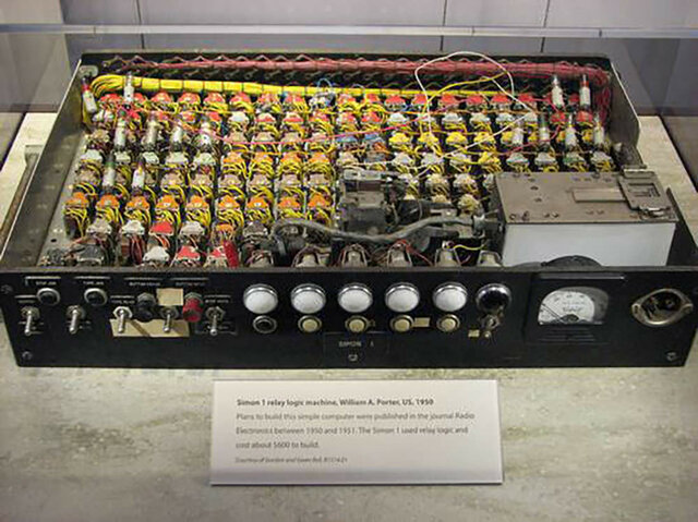 First Personal Computer: “Simon”