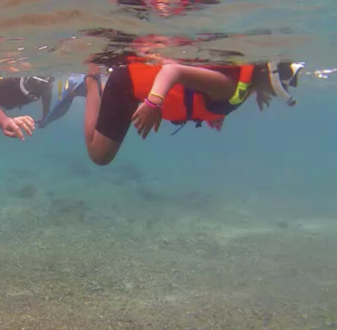 My First Time Snorkeling