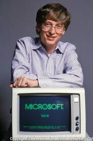 Windows 1.0 1985, Microsoft’s founder Bill Gates