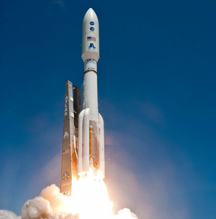 Image of a Juno I Rocket