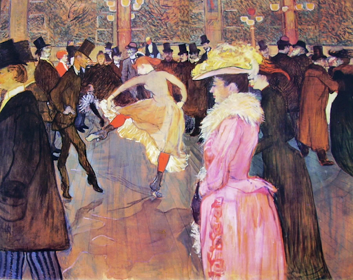 En el Moulin Rouge, El ball (Toulouse-Lautrec)