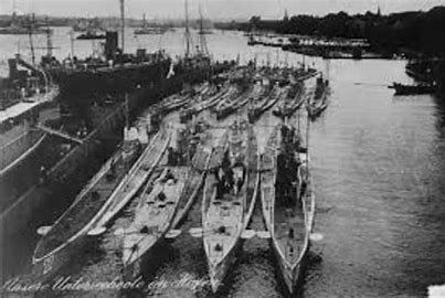 Bloqueo del Mar del Norte y guerras de trincheras