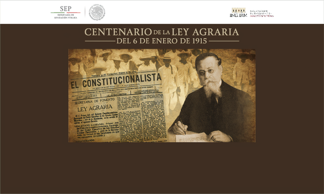 Ley Agraria del 6 de enero de 1915
