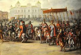 Las tropas de Carlos V entran en Roma.