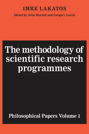 Falsification and the Methodology of Scientific Research Programmes