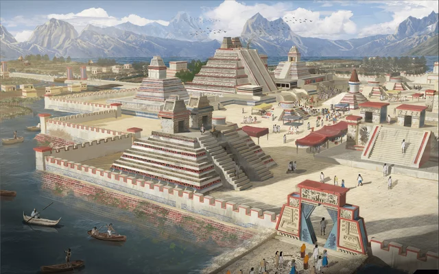 Caída y conquista de Tenochtitlán. Enrique VIII de Inglaterra se opone al luteranismo