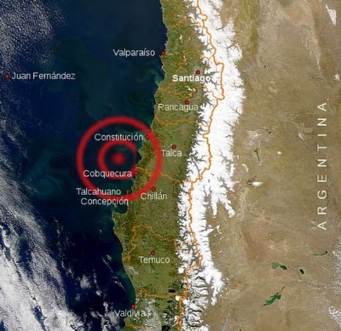 Terremoto en Chile