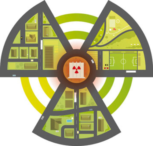 Primera protesta contra el reactor