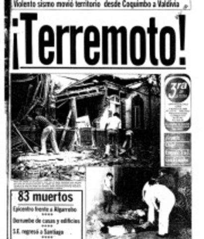 Terremoto en Chile