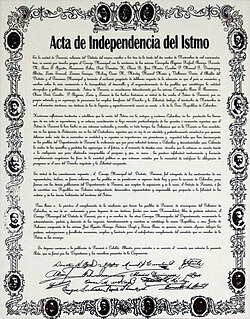 Separación de Panamá de Colombia