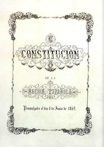Constitución de 1869