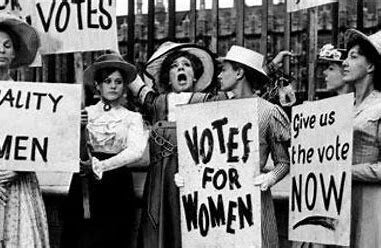 Right of women to vote