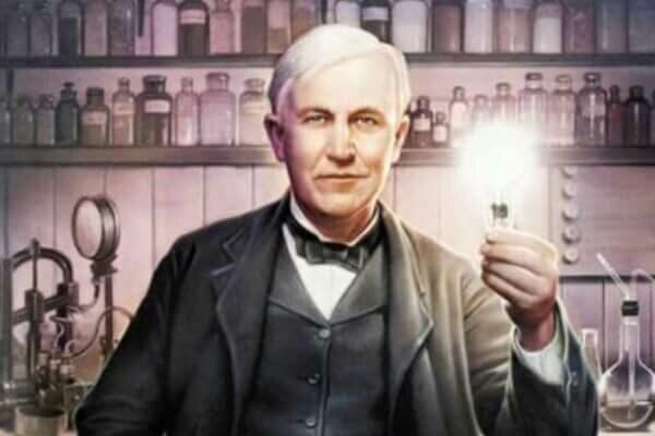Bombilla, Thomas Edison