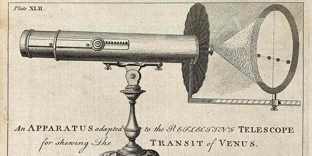 Observación de un tránsito de Venus.