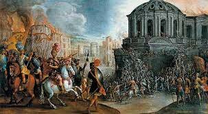 El saqueo de Roma