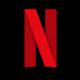Netflix symbol black