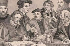 Reforma protestante de Martín Lutero.
