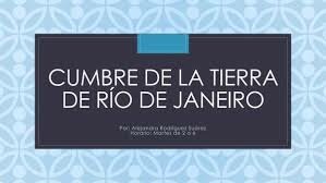 Foro social, Cumbre de Rio de Janeiro