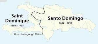 Colonia de Saint Domingue.