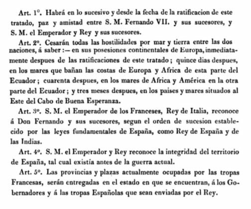 Tratado de Valençay