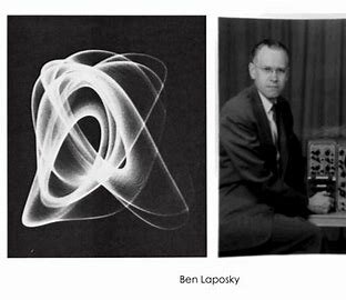 Ben Laposky crea las primeras imágenes gráficas en un Osciloscopio