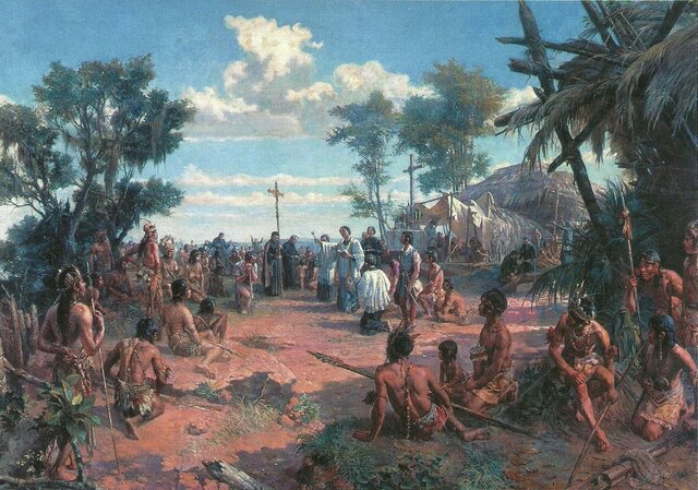 Los portugueses fundan la ciudad de San Paulo.