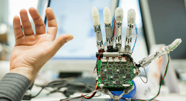 Protesis de mano robotica