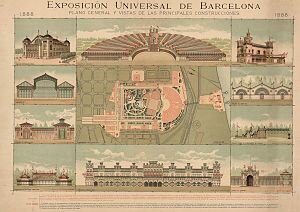 1888 exposición universal de Barcelona