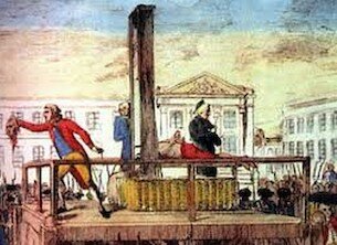 ROBESPIERRE VIENE GHIGLIOTTINATO