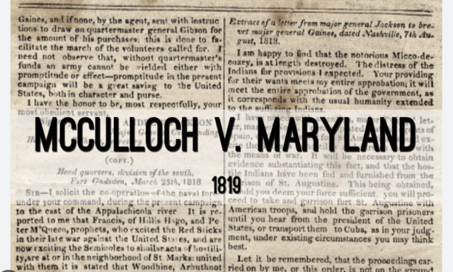 McCulloch v.Maryland
