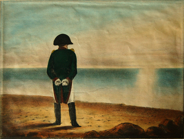Napoleon surrenders & is sent to Elba Island