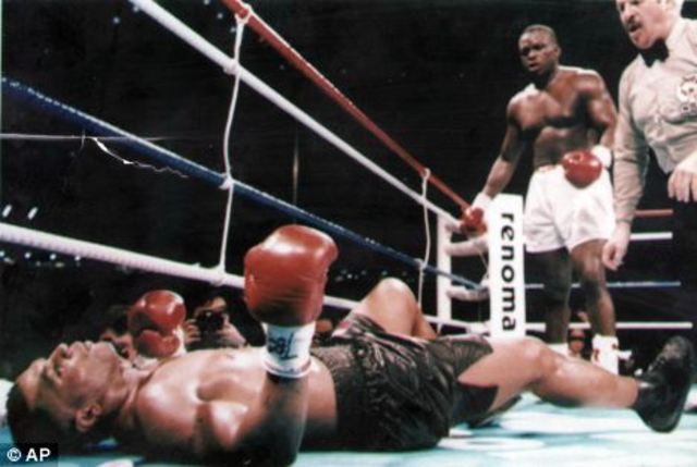 Tyson Gets KNocked Out