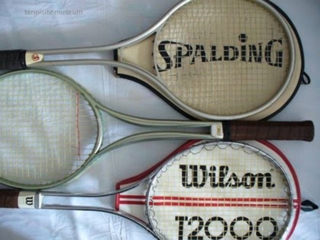 The First Metal Tennis Racquet