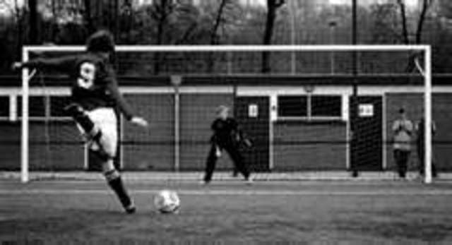 Introduction of the penalty kick.