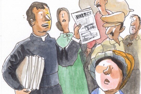 Primer numero de las "Lecturas Católicas"