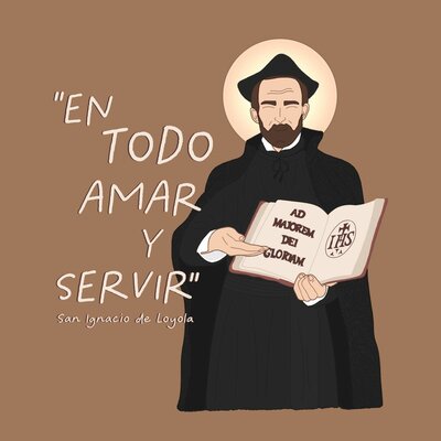 Timeline: "A mayor gloria a Dios" San Ignacio de Loyola.