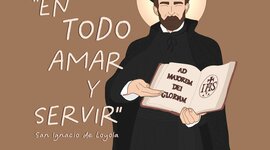 Timeline: "A mayor gloria a Dios" San Ignacio de Loyola.