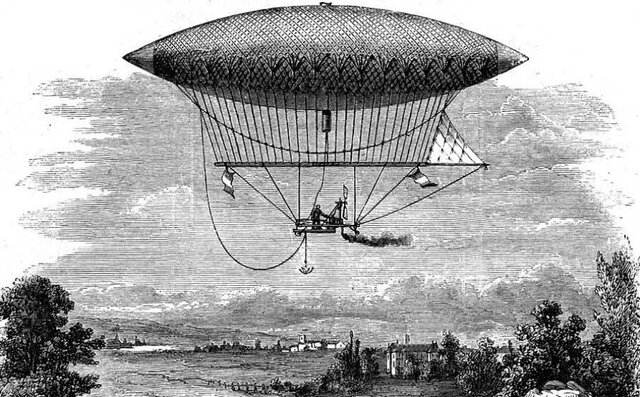 Invention of airships.
