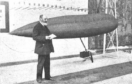 Leonardo Torres' Zeppelin.