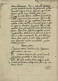 Manuscrito “Commentariolus”