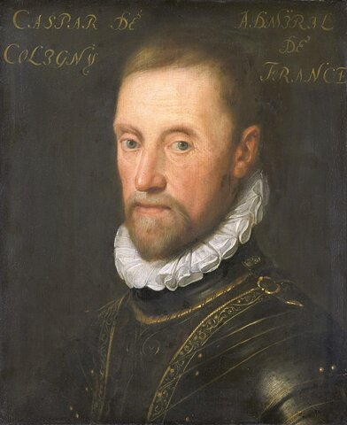 Muerte de Coligny.